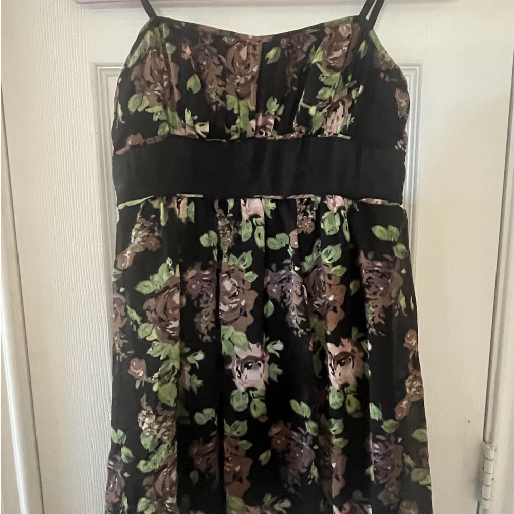 Johnny Martin Black Floral Dress